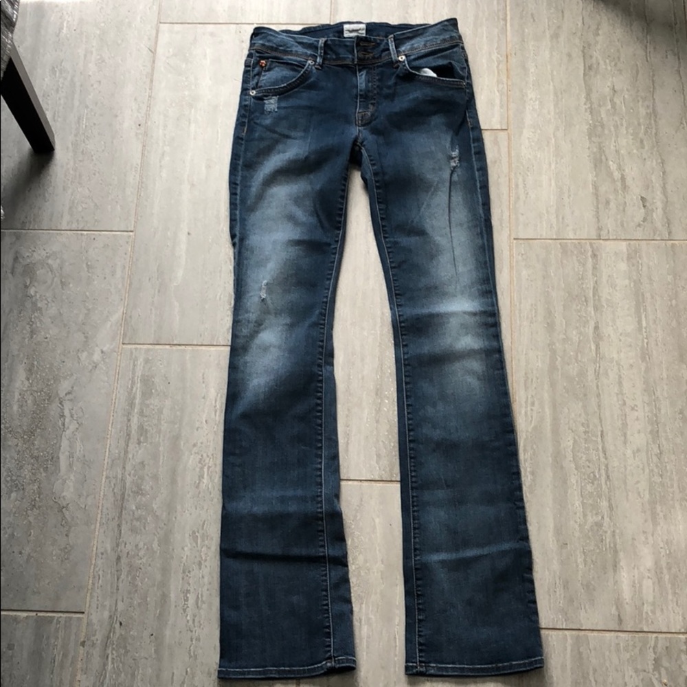 High wasted Hudson jeans